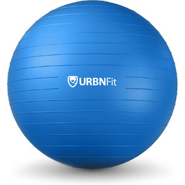 М'яч для вправ URBNFit Anti-Burst 55 см синій