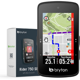 Велокомп'ютер Bryton Rider 750SE, GPS, 2,8