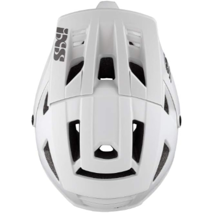 Велосипедний шолом IXS Trigger FF для ендуро MTB, білий, SM (54-58 см)