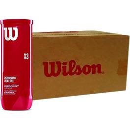М'ячі для паделю Wilson X3 Box (24 туби по 3 м'ячі)