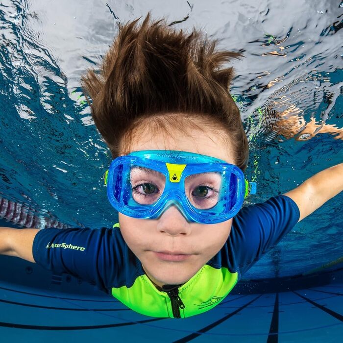 Окуляри Aquasphere Seal KID бірюзові, UV захист, силікон, антифог