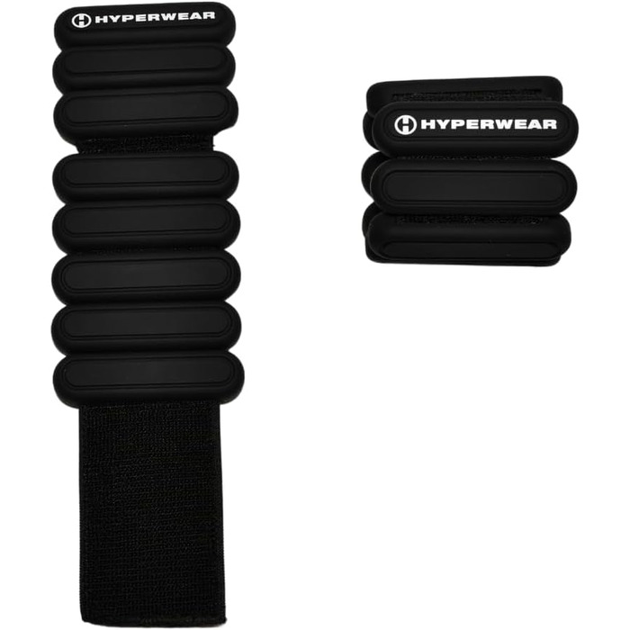 Гантелі-обважнювачі для рук і ніг HYPERWEAR 0,5 кг, регульовані, для жінок — для фітнесу, йоги, пілатесу, бігу, стильний дизайн
