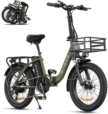 Велосипед ENGWE E-Bike 20', фетбайк, 15,6 Ач, запас до 120 км