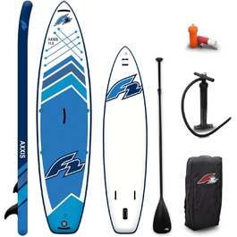 Сап-борд AXXIS SUP 11,6' 2024, синій, з веслом, сумкою та насосом
