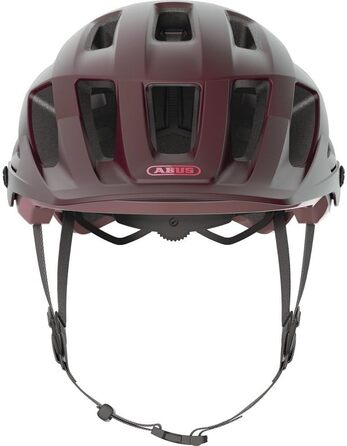Велошолом ABUS Moventor 2.0 для MTB, універсальний, темно-червоний, розмір L (57-61 см), для жінок і чоловіків, комфортний шолом для гірського велосипеда