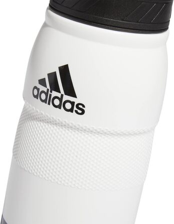 Пляшка для води adidas Stadium 750 мл, пластик, біло-чорна, універсальний розмір