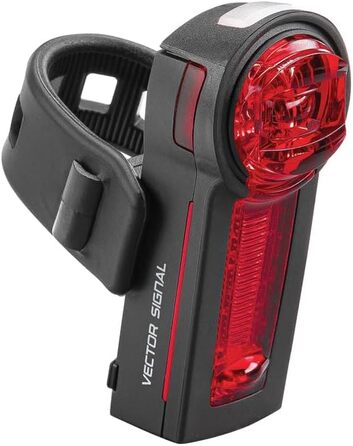 Світлодіодний набір ліхтарів для велосипеда TRELOCK LS 760 I-GO VISION 100 LUX та LS740 VECT із стоп-сигналом, USB зарядка, чорний