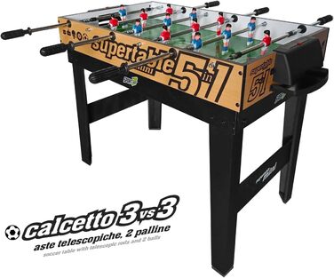 Стіл Sport1 Supertable Mini 5-в-1 футбол, теніс, хокей, більярд