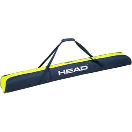 Лижна сумка HEAD Double Skibag 195 см Синій/Жовтий