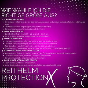Дитячий захисний шолом PFIFF ProtectionX для верхової їзди, регульований, вентиляція, синій/чорний/рожевий, розміри XS (48-52 см) і S (52-56 см)