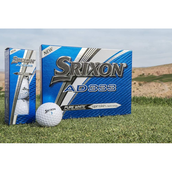 М'ячі для гольфу Srixon AD333 (12 шт., 2017/18)