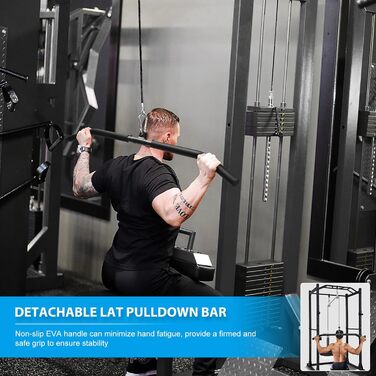 Тренажер Lat Pulldown Machine для дому (штанга, мотузка, ручка)