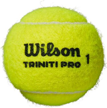 М'ячі тенісні Wilson Triniti Pro жовті, 4 уп.