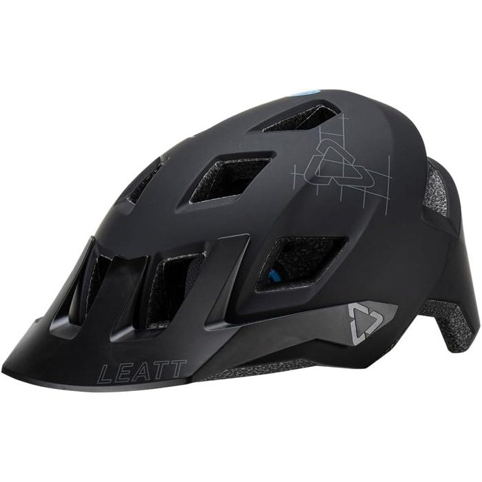 Шолом Leatt MTB 1.0 AllMtn V23 Stealth M 55-59см