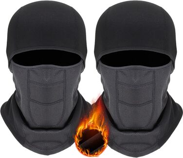 Маска Voofly Balaclava флісова вітрозахисна лижна One size