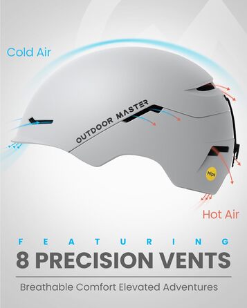 Шолом OutdoorMaster EK MIPS - сніговий спортивний (M)