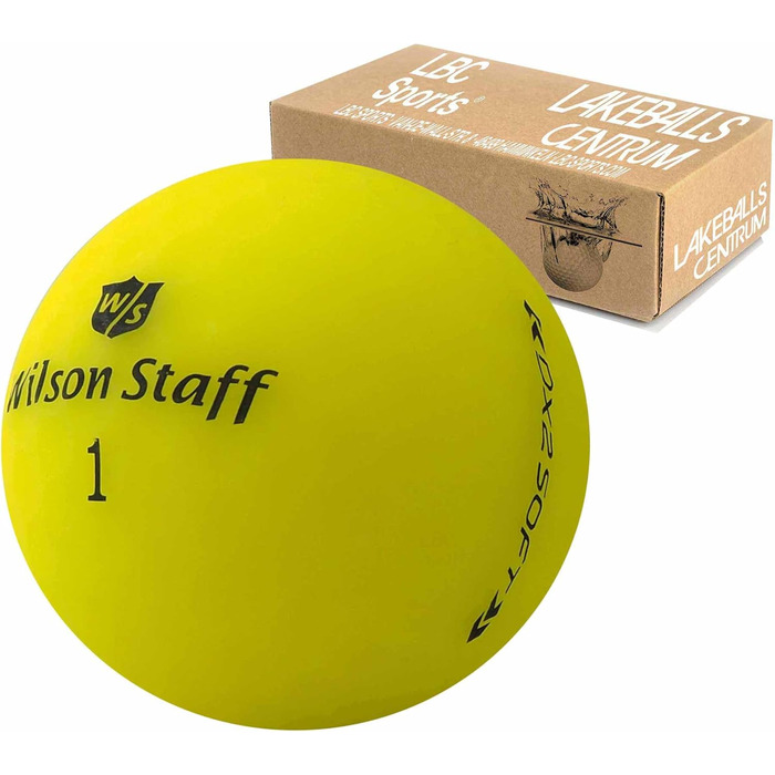 М'ячі для гольфу Wilson Dx2/Duo Soft Optix Жовті матові