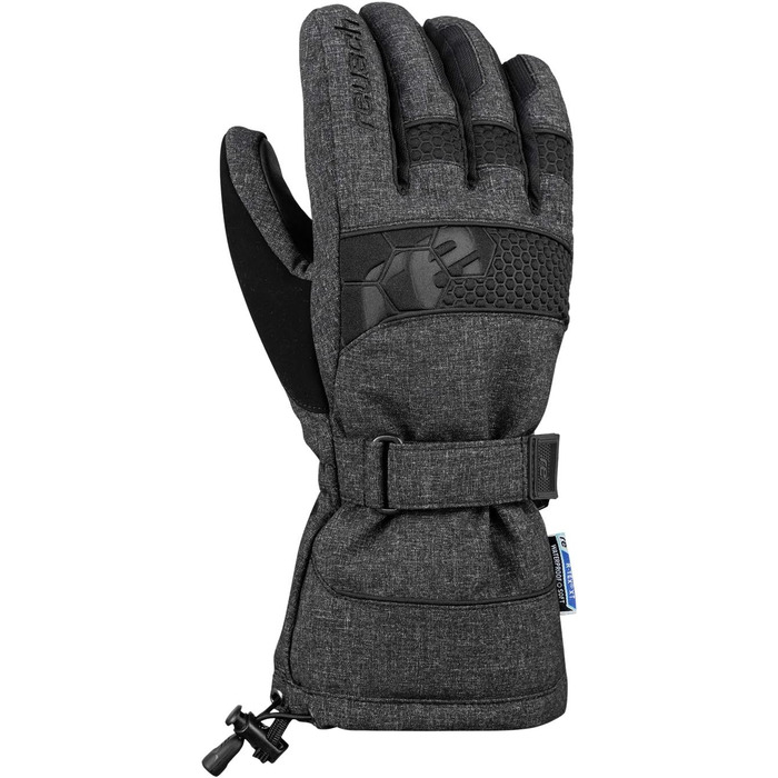 Рукавичка для пальців Reusch унісекс Connor R-TEX XT (чорний / чорний меланж, 10.5)