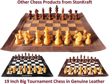 Настільний ігровий набір StonKraft Travel Magnetic Chess дерев'яний