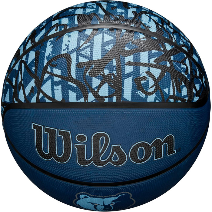 М'яч баскетбольний Wilson NBA Team Graffiti - Розмір 7 (Мемфіс)