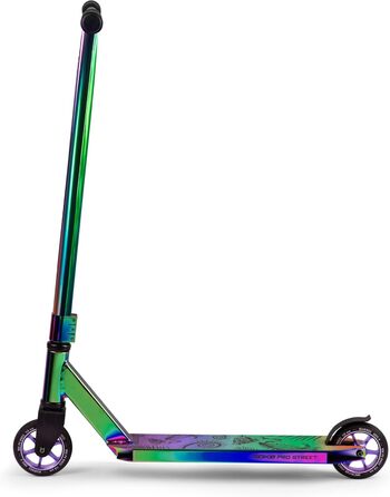 Трюковий самокат SOKE PRO Street Neo Chrome Kick Scooter з кульковим підшипником ABEC 9 Самокат Скутер для дорослих та дітей SOKE