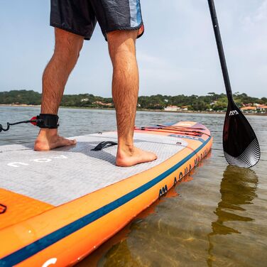 Набір SUP дошок Aqua Marina Atlas 366x86x15см з сидінням червоний