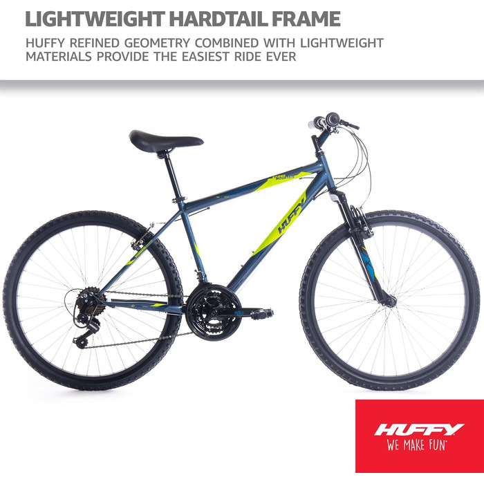 Велосипед Huffy Blue Stone, 66 см, 21 SPD, синій/фіолетовий