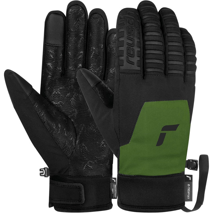 Рукавички Reusch Raptor R-tex Xt Touch-tec, унісекс, зелений, розмір 9