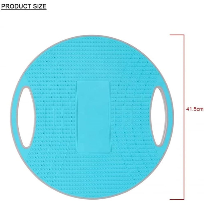 Інноваційний балансборд з прогумованою основою та бічними ручками, професійний для тренувань, тренажерного залу, підвищення спортивних результатів, реабілітації, тренувань