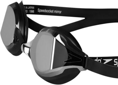 Окуляри для плавання Speedo Fastskin Speedsocket 2, дзеркальні, антифог, антипротікання, сріблясті