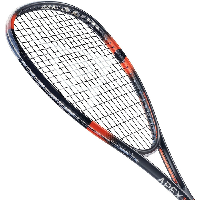 Ракетка Dunlop Apex Supreme для сквошу, сіра/червона