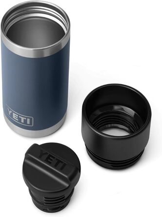 Термос-бутилка YETI Rambler Hotshot, вакуумна, нержавіюча сталь, з кришкою Hotshot, 354 мл, колір вугільний
