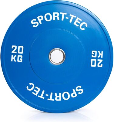 Бампер Sport-Tec Olympia, 5-25 кг, Ø 50 мм (20 кг, синій)