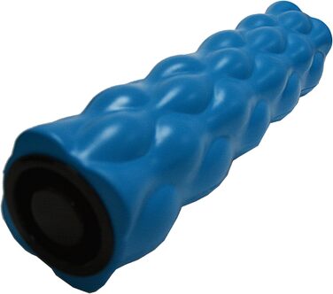 Масажний ролик Yoga Roller Fascia Roller з піни, довжина 46 см, 13 х 11 см, колір рожевий