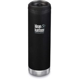 Пляшка для води Klean Kanteen Unisex для дорослих Kanteen Tkwide Vi 592 мл Сланцевий чорний (матовий)