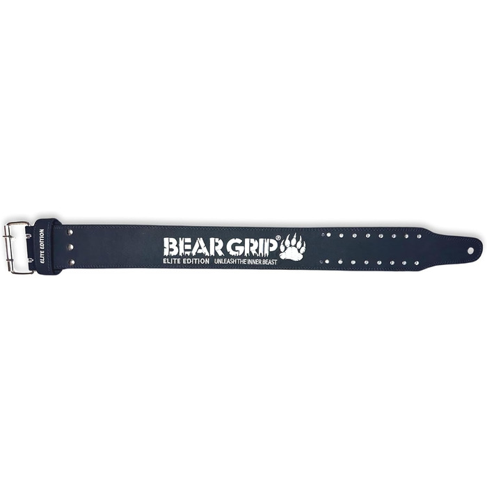 Пояс важкої атлетики BEAR GRIP Power Belt Elite XS, сірий