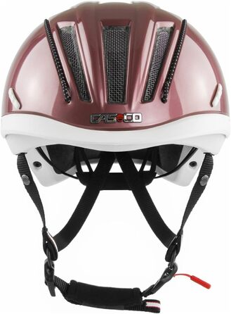 Шолом велосипедний Casco Roadster, англійський рожево-білий (м 55-57см)