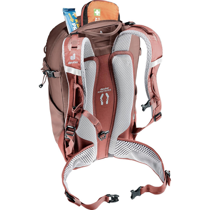 Жіночий туристичний рюкзак Deuter Trail 23 SL 2024 для хайкінгу та скелелазіння, колір Raisin-caspia