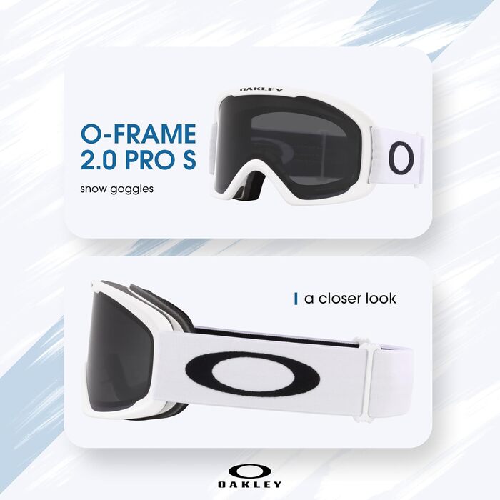 Окуляри Oakley O-Frame 2.0 PRO iWear (матовий білий/темно-сірий, S)