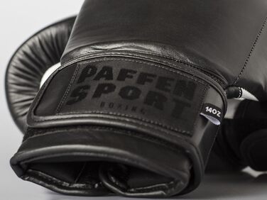 Боксерські рукавички Paffen Sport PRO Klett з натуральної шкіри для тренувань і спарингів
