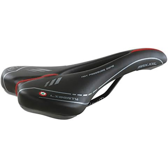 Сідло для шосейного велосипеда Selle Montegrappa Liberty XXL, чорний