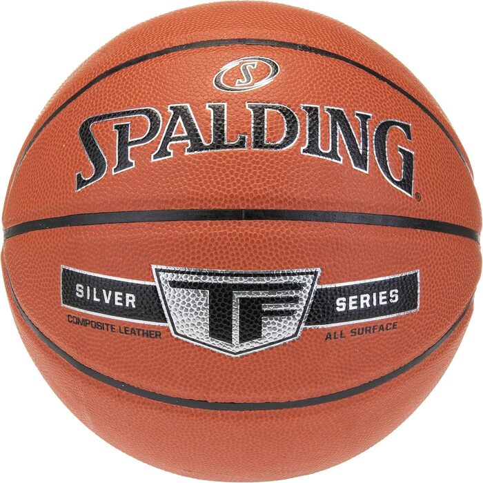 Баскетбольний м'яч Spalding TF серії для дорослих, розмір 6, помаранчевий