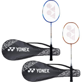 Ракетка Yonex ZR 100 алюміній, набір 2 шт., синій/помаранчевий