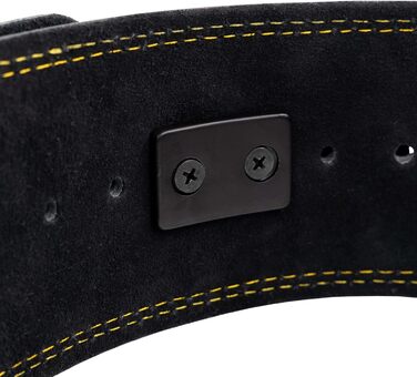 Ремінь для пауерліфтингу Power Buckle шкіряний XXXL 110-136см