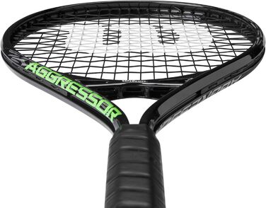 Ракетка для тенісу Wilson Aggressor 112, алюміній, Grip-Heavy Balance, 297 г, 69.9 см Довжина Grip 3