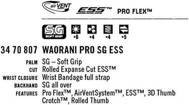 Воротарські рукавички Reusch Waorani Pro SG ESS для футболу