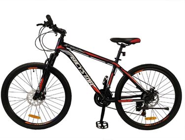 Велосипед E-ROCK EX-6 Hardtail MTB, 21-швидк., підвіска, дискові гальма, 29'