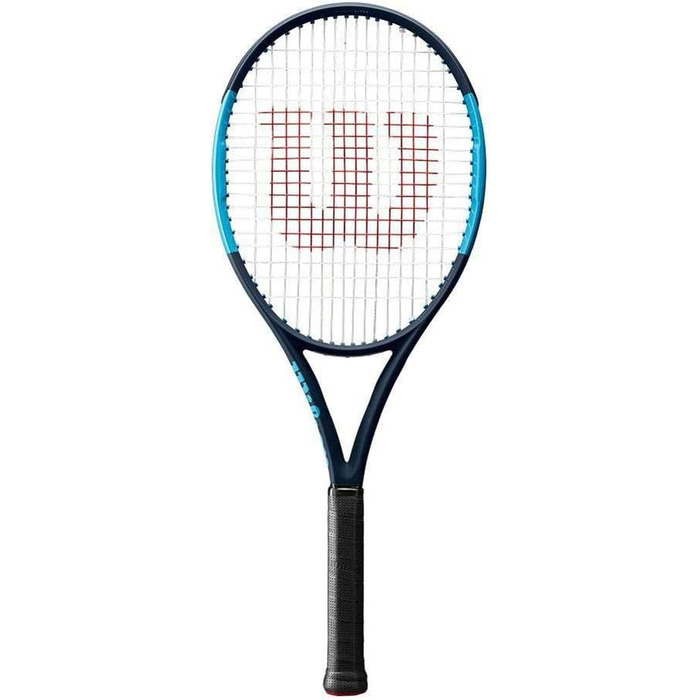 Ракетка Wilson Ultra 100L Чорний/Синій 4 1/8' світлий