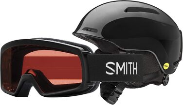 Комбінований шолом/окуляри Smith Optics Glide Jr. MIPS - Kids (чорний, S)