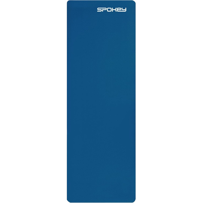 Килимок для вправ Spokey SOFTMAT 180 x 60 x 1,5 см, дуже товста піна NBR Не ковзає, стабілізує та безпечний Для занять йогою, пілатесом, фітнесом та гімнастикою, реабілітацією та фізіотерапією (синій)